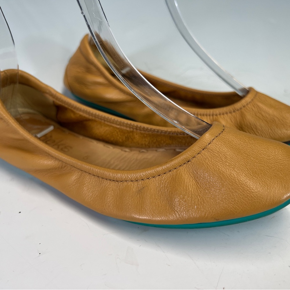 Tieks Camel Ballet Flats Size 5